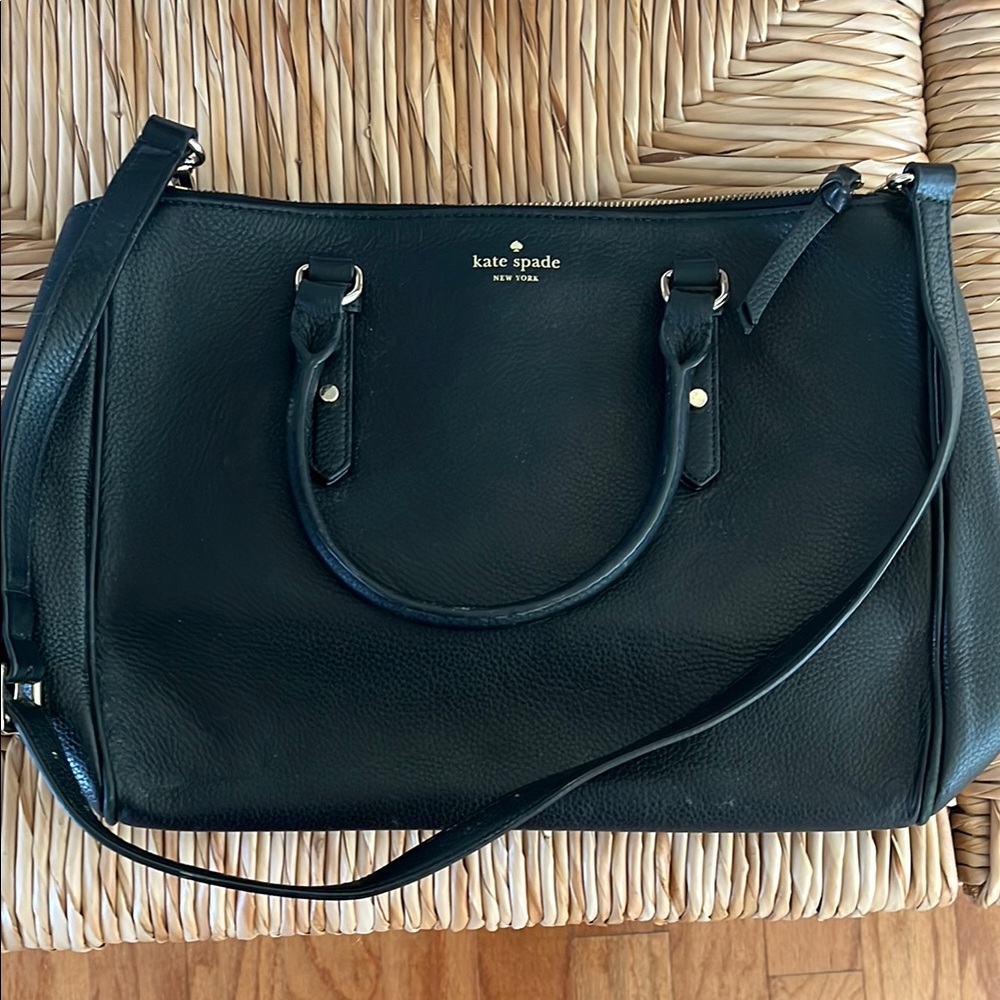 Kate Spade Black Satchel with Versatile Strap